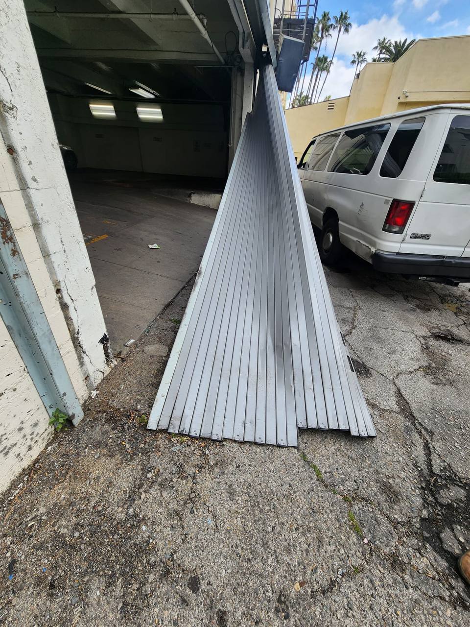 Commercial roll-up door repair or replacement context in Downtown LA